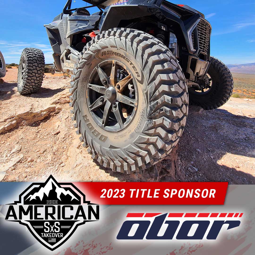 OBOR Tires Title Sponsor of American SxS Takeover 2023 Tour Series