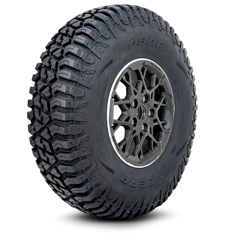 OBOR Tires Tricera UTV tires 8 Ply Maximum Toughness & Lightweight Advantage.
