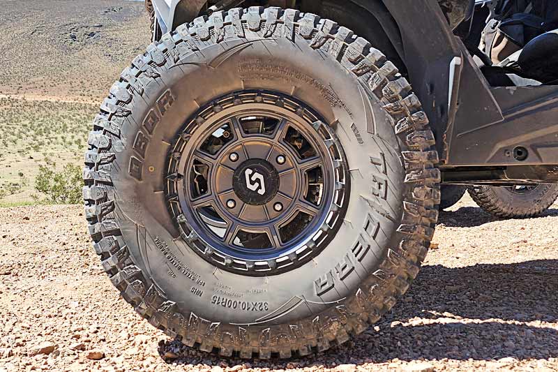 OBOR Tires Tricera UTV tires side view