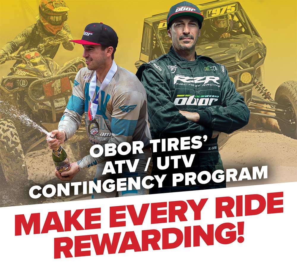 Unleash Your Adventure with OBOR Tires’ ATV/UTV Contingency Program!